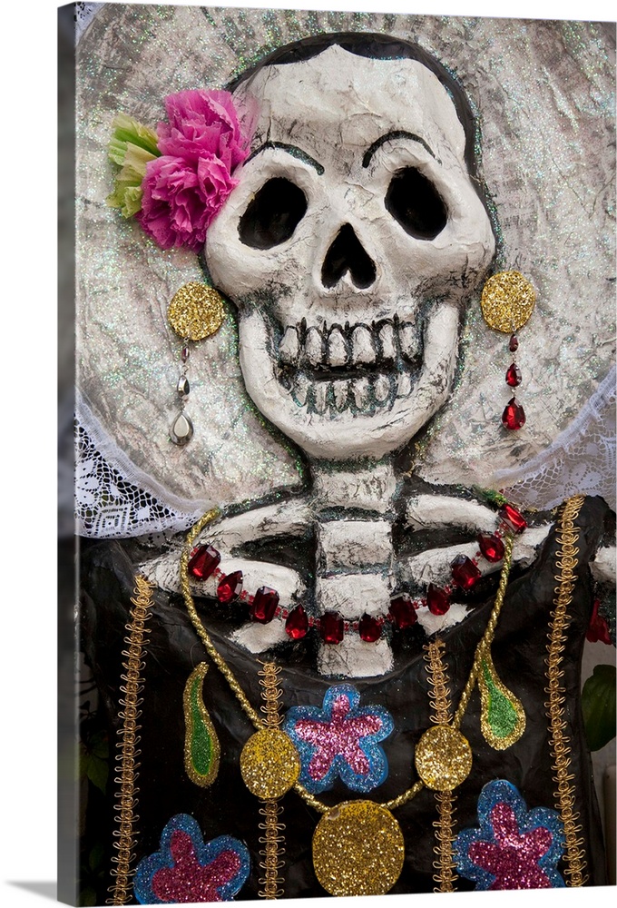 Day Of The Dead Skeleton Art, Oaxaca, Mexico
