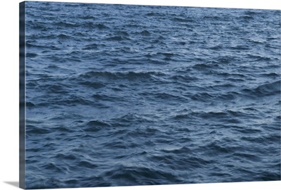 Detail of Blue Water and Rippled Waves, East River, New York City, NY, USA