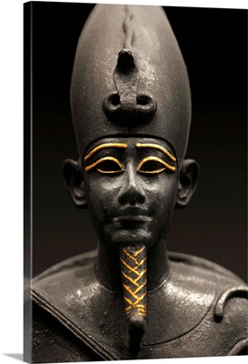 Detail Of Statuette Of Osiris Sitting