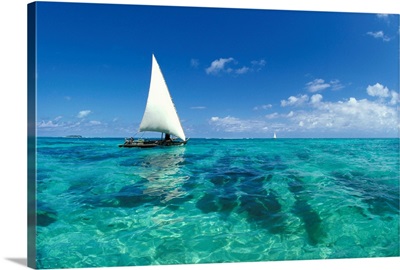 Dhow On Clear Seas