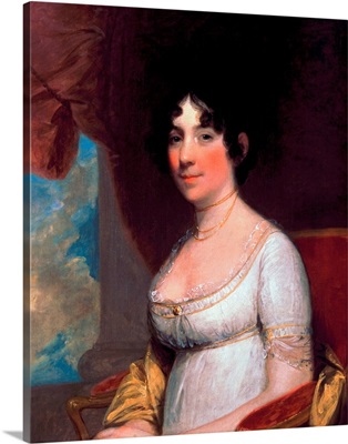 Dolley Payne Madison (Mrs. James Madison) By Gilbert Stuart