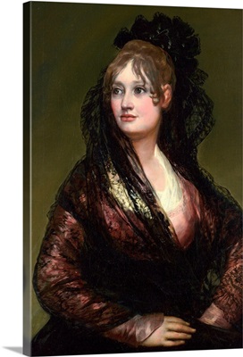 Dona Isabel De Porcel By Francisco De Goya