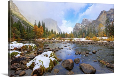 El Capitan and Three Brothers, Yosemite