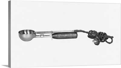 Electrically Heated Ice Cream Scoop