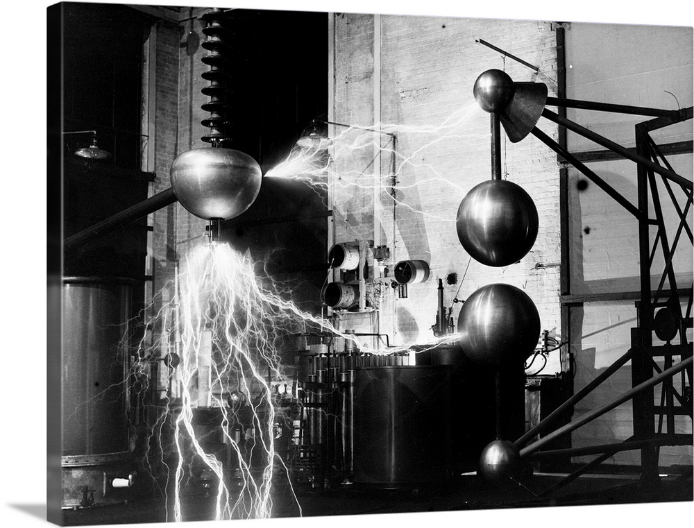 Electricity Generated in Laboratory --- Image by .. Hulton-Deutsch Collection/CORBIS