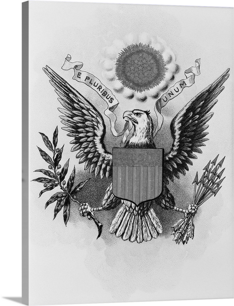 Engraving of the Seal of the United States