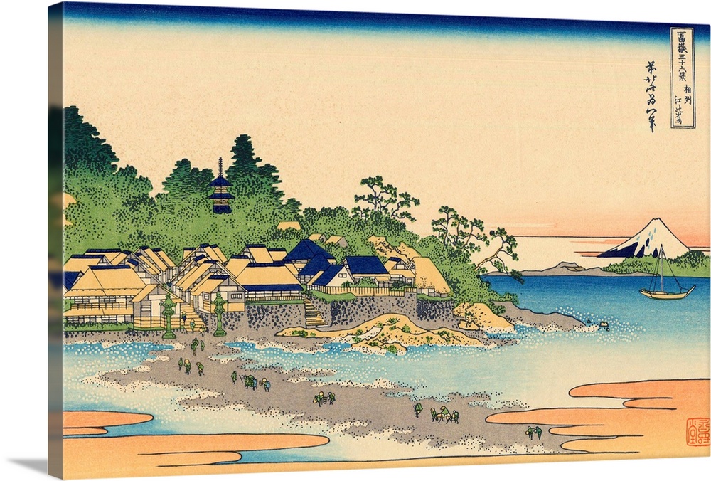 A print from the series Thirty-Six Views of Mount Fuji.