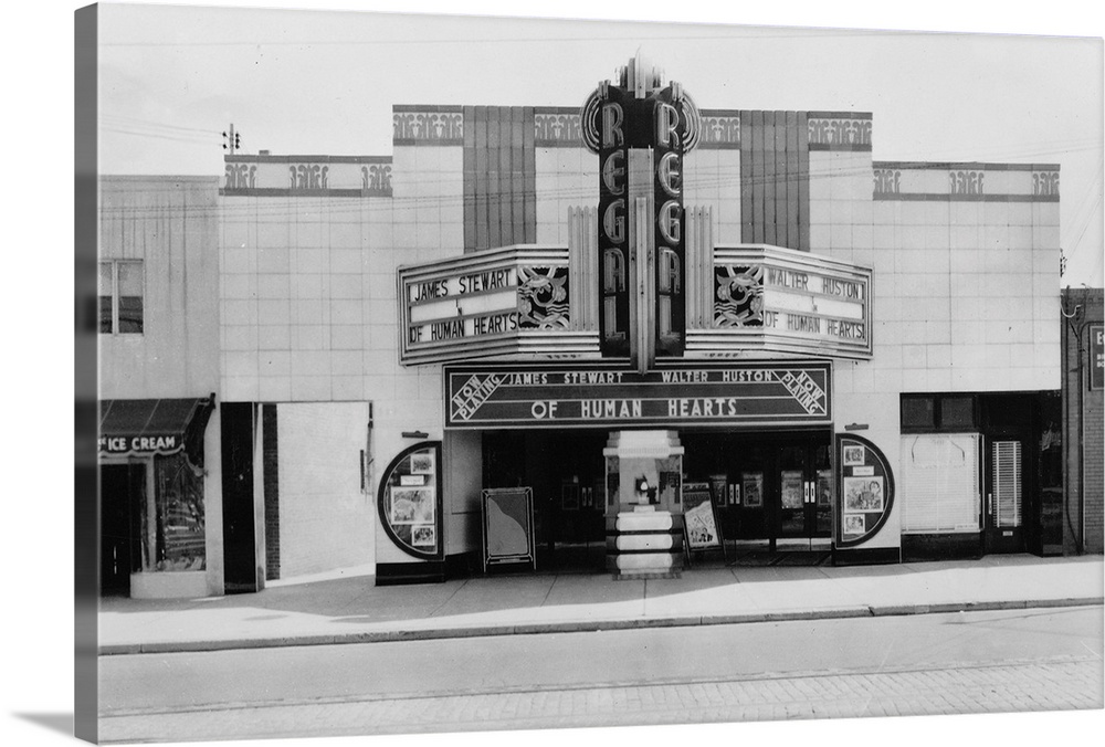 ca. 1938, Philadelphia, Pennsylvania, USA --- Entrance of Regal Theater --- Image by .. Schenectady Museum; Hall of Electr...