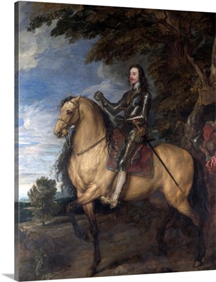 Equestrian Portrait Of Charles I