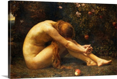 Eve In The Garden Of Eden By Anna Lea Merritt