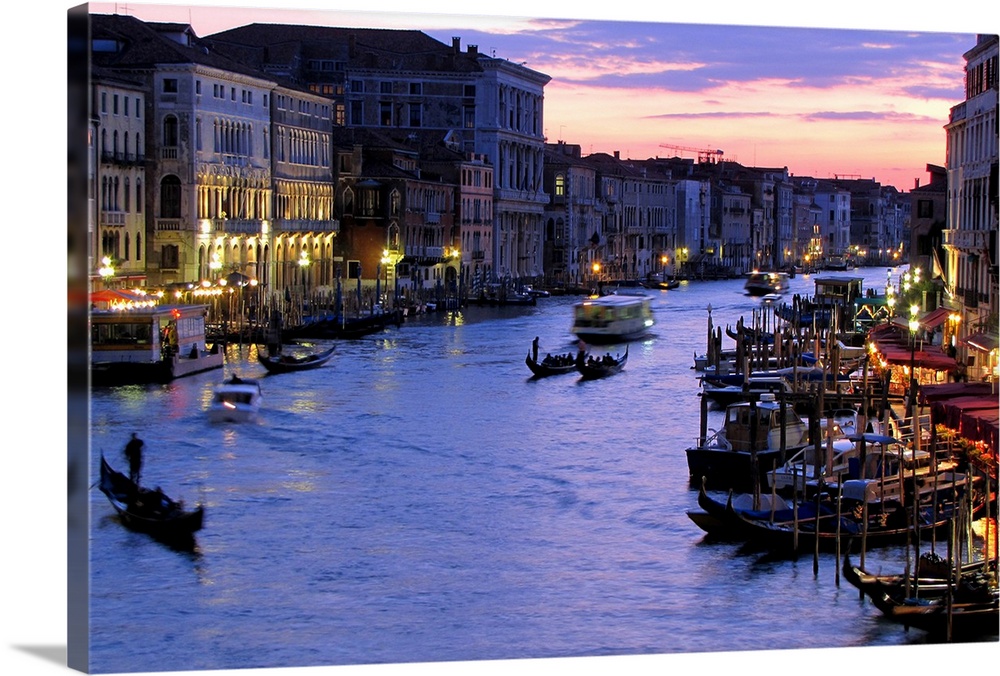 Beautiful evening in Venice,Italy