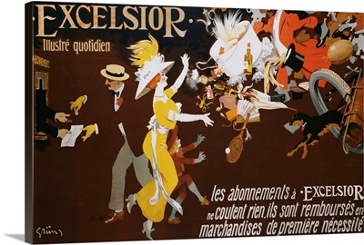 Excelsior Poster By Jules Alexander Grun