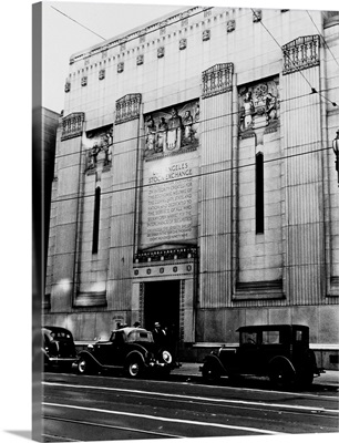 Facade Of The Los Angeles Stock Exchange
