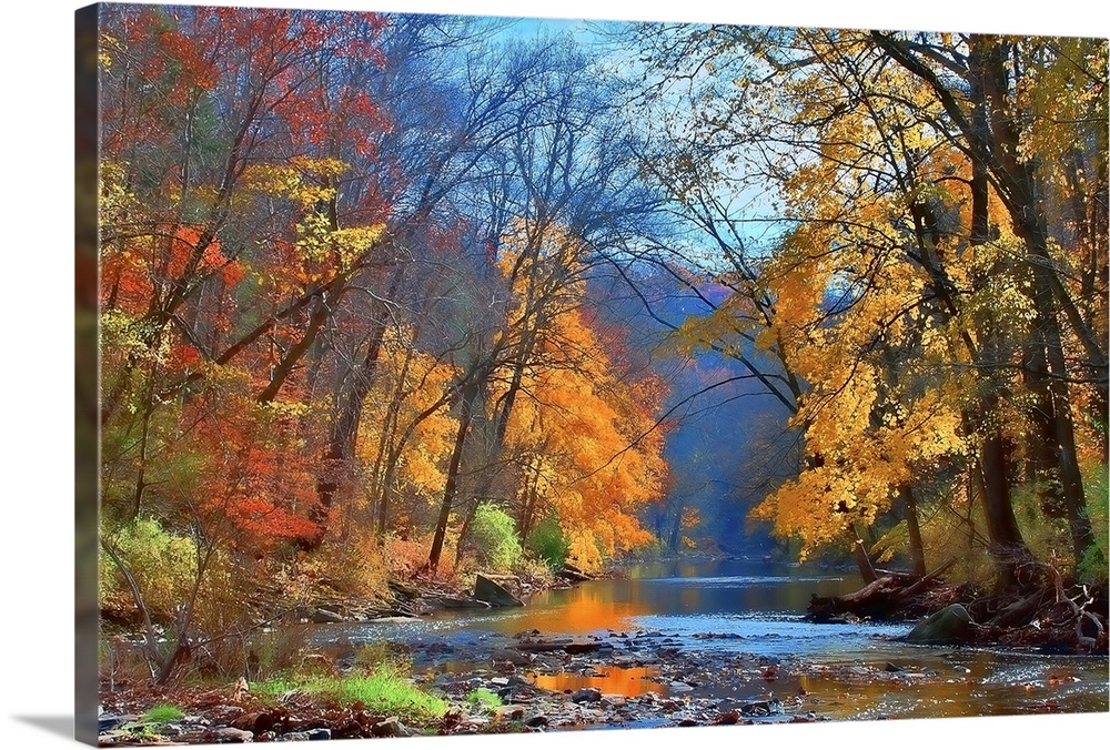 Nature Poster Lakes Rivers Canals Codorus State Park Nature Print Pennsylvania Poster Nature Wall Art Pennsylvania Print