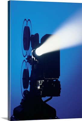 Film projector projecting