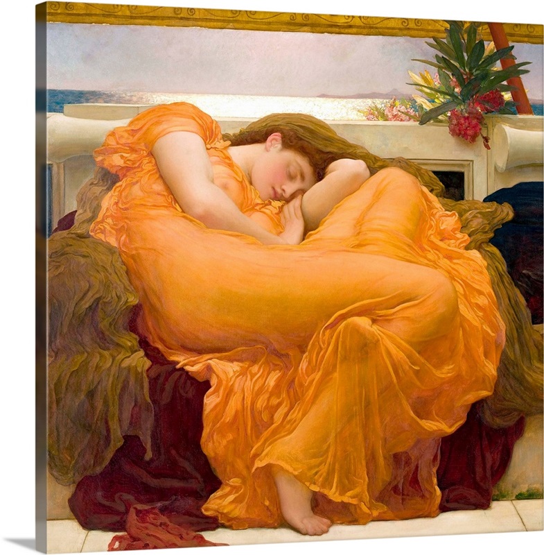 Flaming june by frederic leighton great big canvas