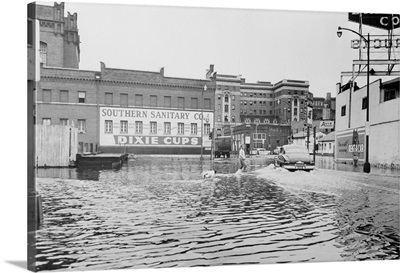 Flooded Norfolk, Virginia
