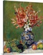 image thumbnail of Flowers and Fruits. Still Life. Painting by Pierre Auguste Renoir (1841-1919). 1889. Private collection