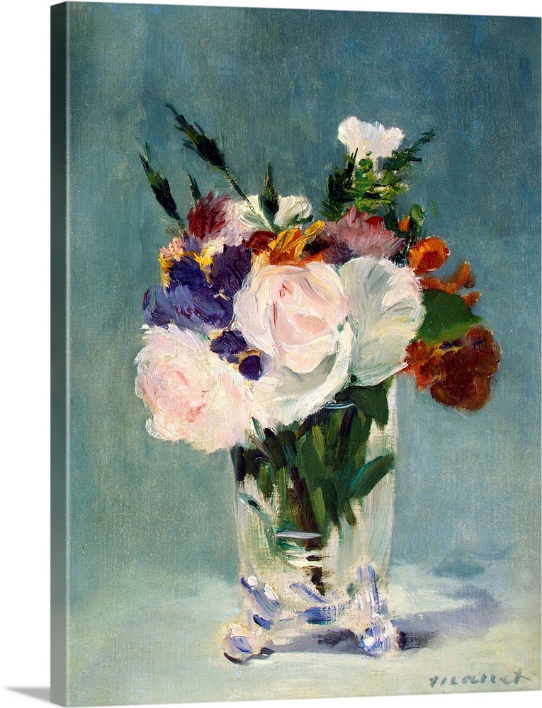 Oil on canvas, circa 1882. 12.87 x 9.65 inches (32.7 x 24.5 cm). Located in the National Gallery of Art, Washington DC, USA.