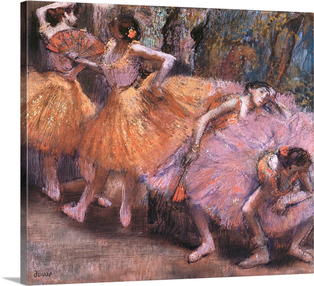 Four Ballerinas Resting