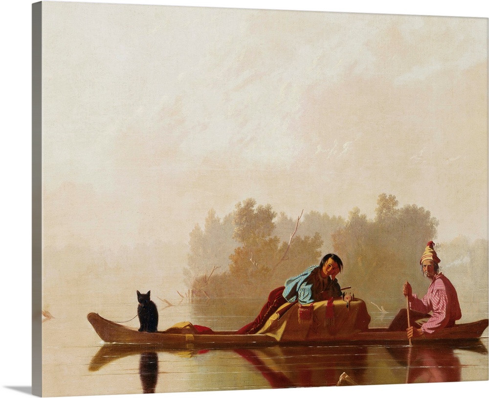 Fur Traders Descending The Missouri