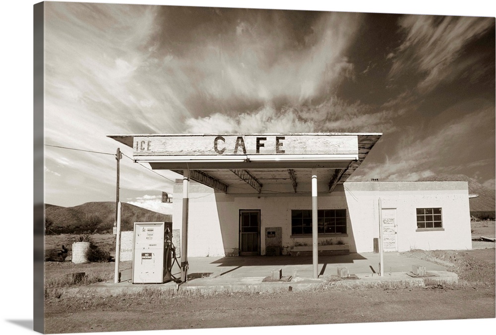 Gas Station And Cafe
