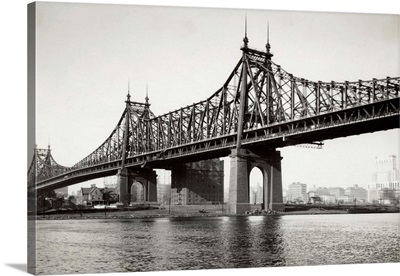 General View Of The Queensboro Bridge