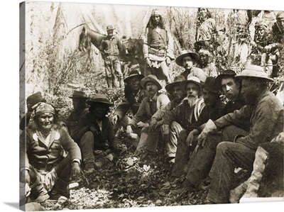 Geronimo Meeting with General Crook
