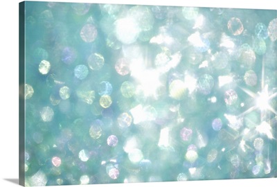 Glittering crystal balls (defocused)