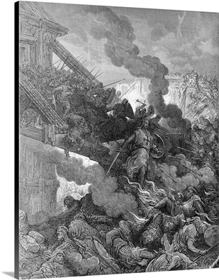 Godfrey Enters Jerusalem by Gustave Dore