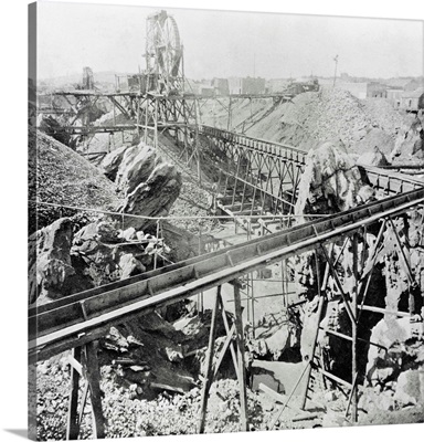 Gold Mining in Columbia Gulch, Tuolumne, California