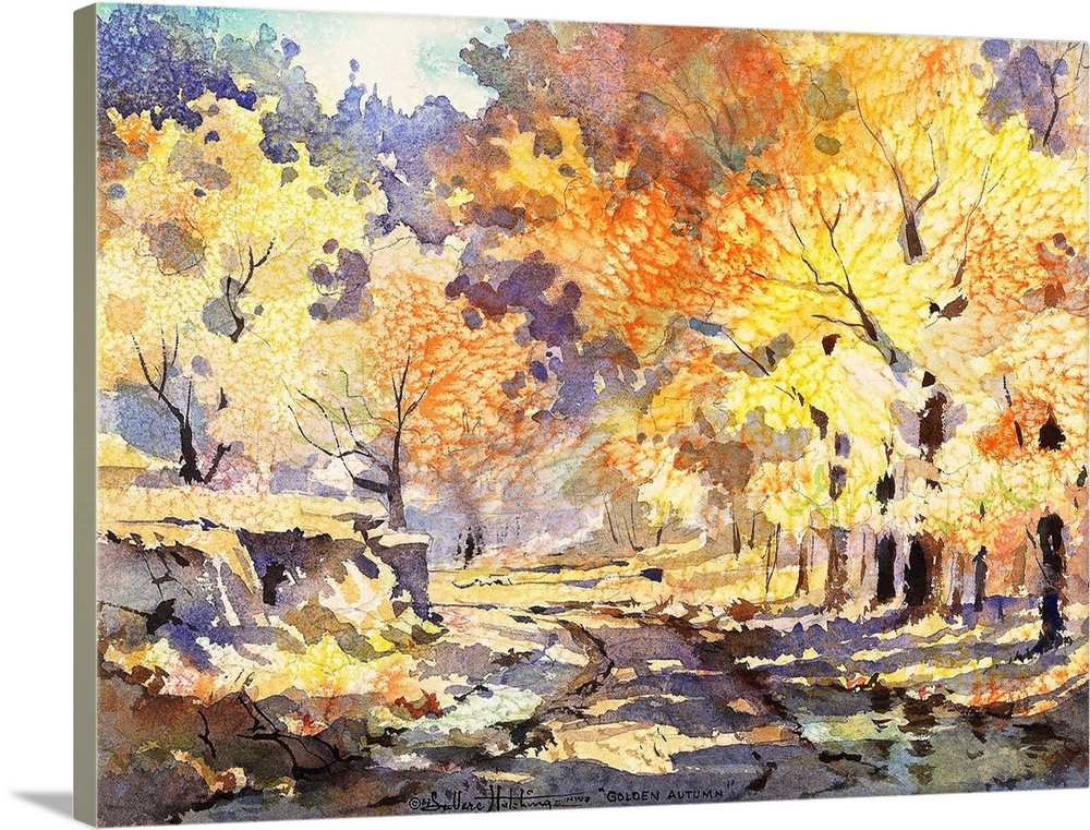 Golden Autumn By Lavere Hutchings