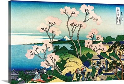 Goten-Yama Hill, At Shinagawa On The Tokaido By Katsushika Hokusai