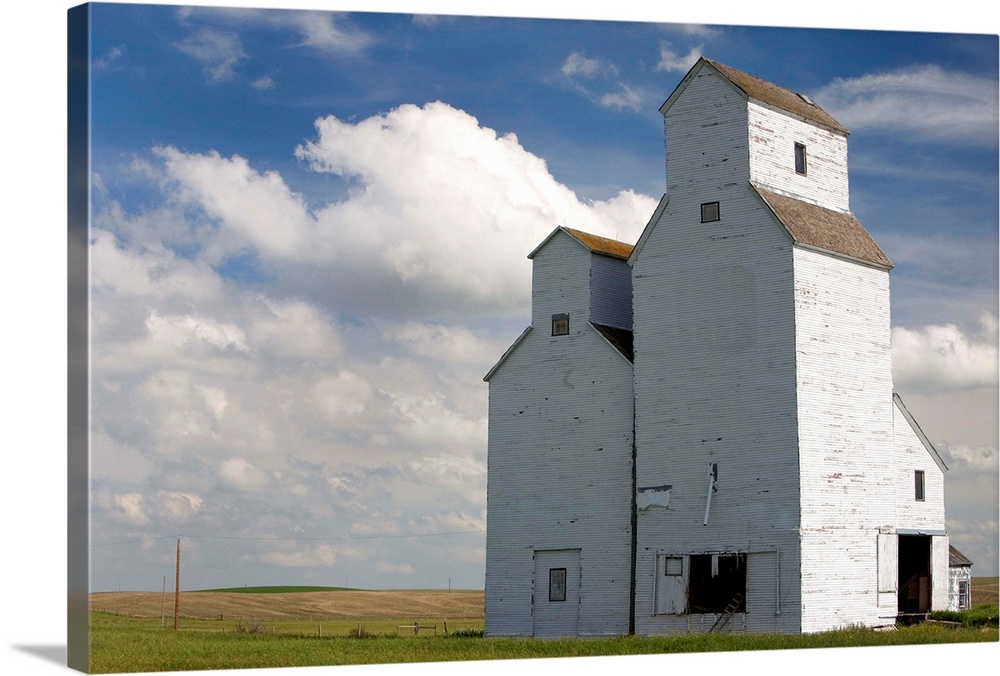 Grain elevator, Saskatchewan, Canada