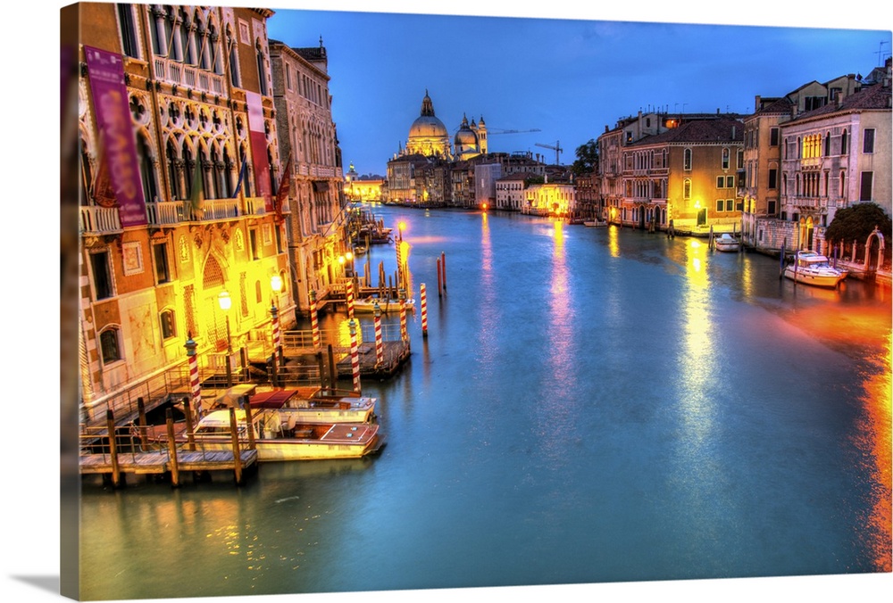 Grand Canal at night, Venice