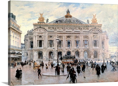 Grand Opera House, Paris by Frank Myers Boggs