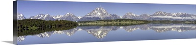 Grand Teton Mountain Panorama