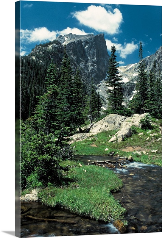 Spring's Last Snow Dusts Colorado's Rocky Mountains National Park Wall Art,  Canvas Prints, Framed Prints, Wall Peels