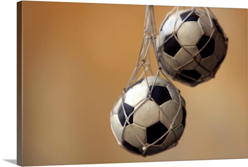 Hanging soccer balls Wall Art, Canvas Prints, Framed Prints, Wall Peels