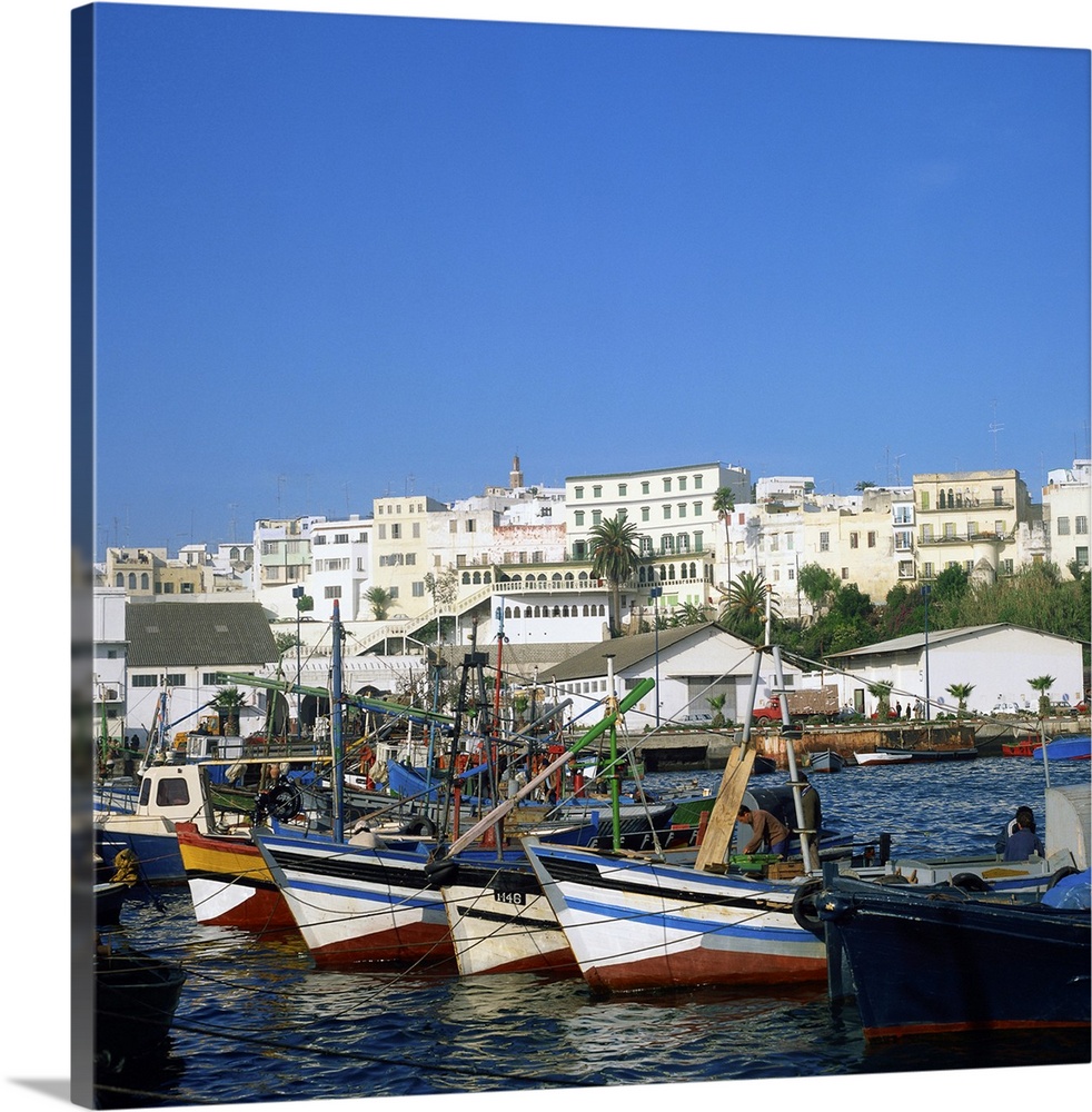 Harbor of Tangier, Morocco