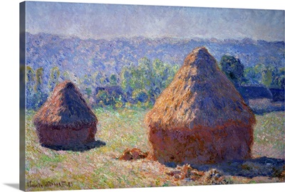 Haystacks, end of the summer