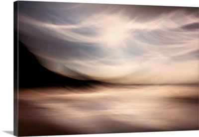 Headland Abstracts, Portwrinkle Beach In South East Cornwall