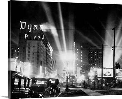 Hollywood Boulevard at Night