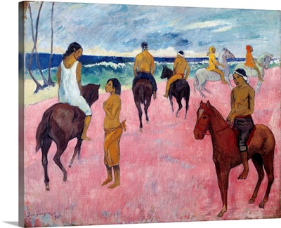 Horsemen on the Beach