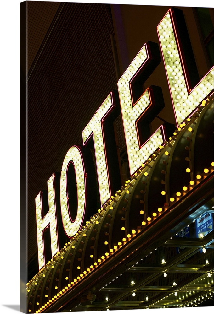 Hotel sign, Las Vegas, Nevada