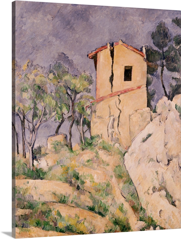 House With Cracked Wall