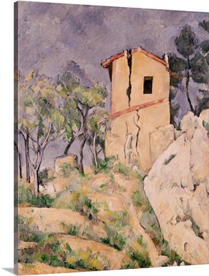 House With Cracked Wall