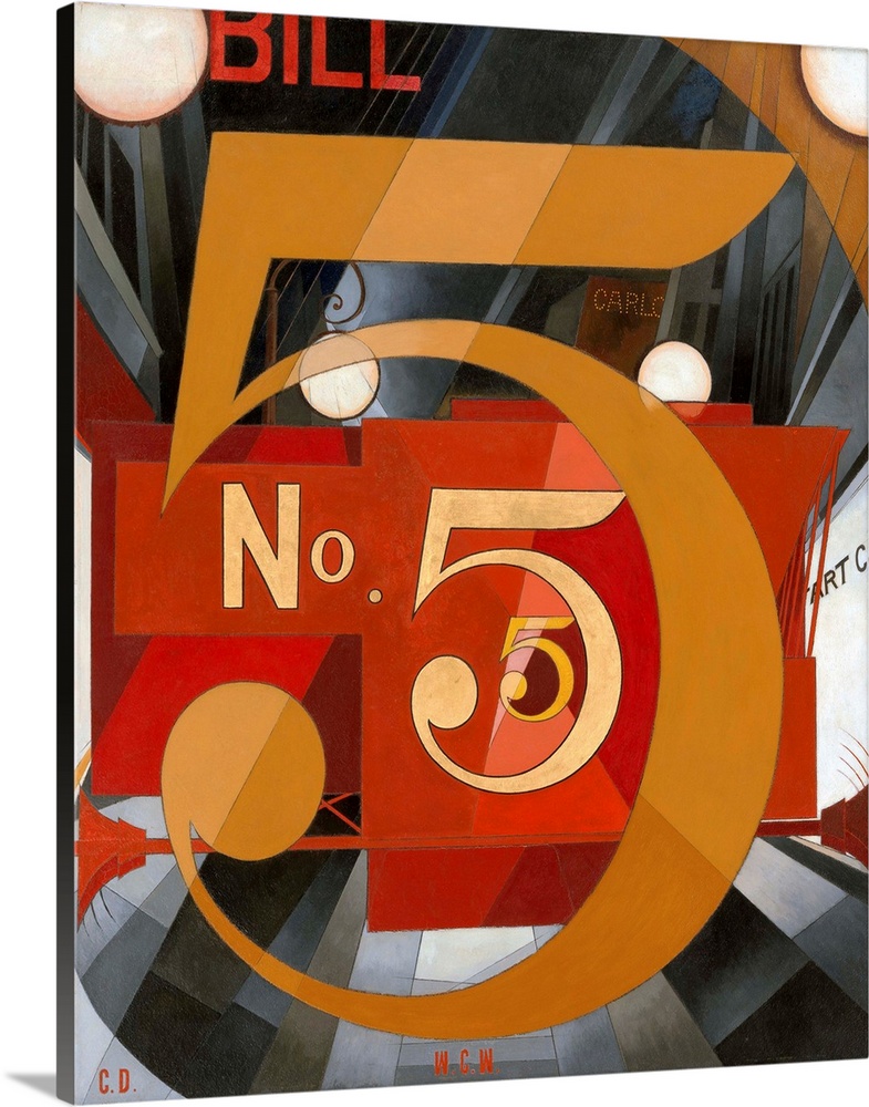 1928, oil, ink, and gold leaf on board, 35.5 x 30 in (90.2 x 76.2 cm), Metropolitan Museum of Art, New York.