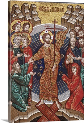 Icon on Resurrection Gate on Red Square
