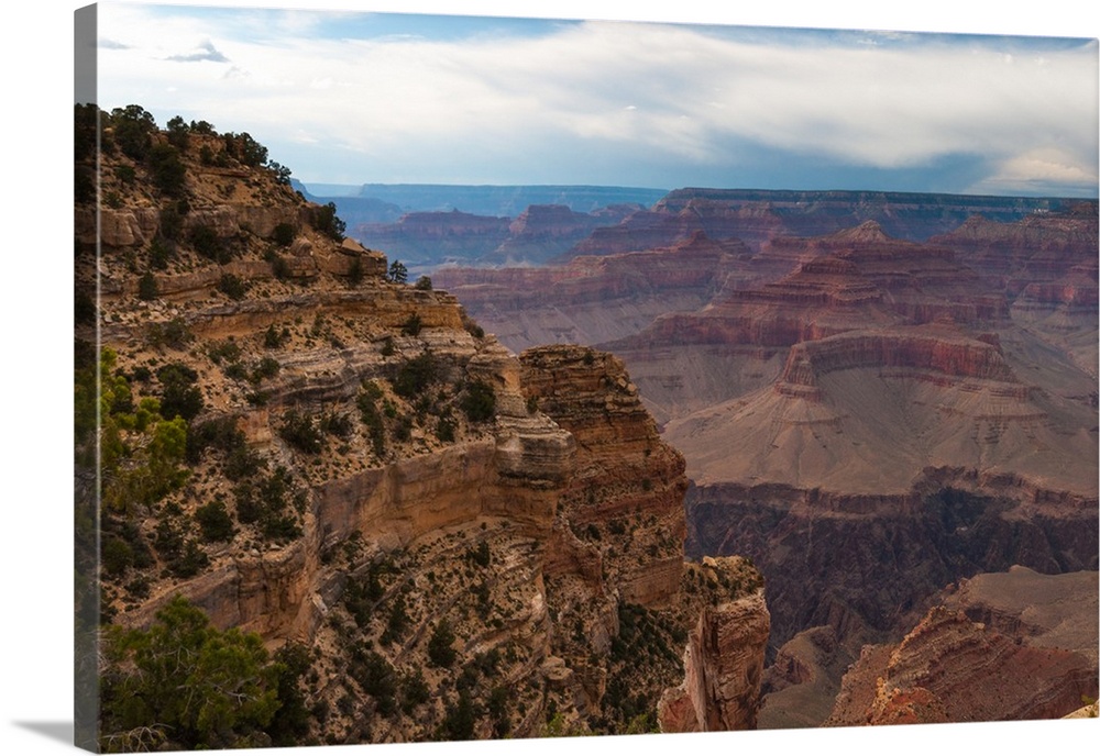 Iconic view of Grand Canyon, Grand Canyon National Park South Rim, Arizona, USA